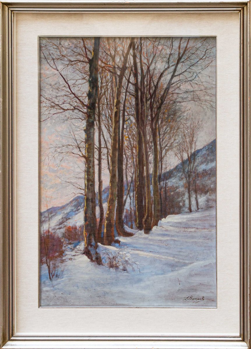 Licinio Barzanti (Forlì, 29 ottobre 1857 – Como, 4 dicembre 1944), Paesaggio innevato