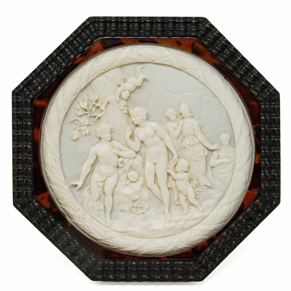 XIX secolo Il giudizio di Paride in Avorio