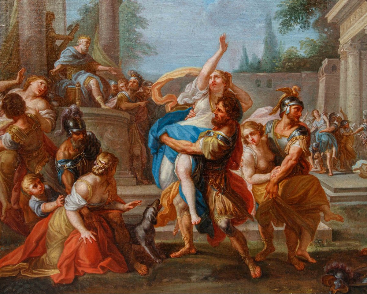 Placido Costanzi (1702 – 1759), Il ratto delle Sabine-photo-1
