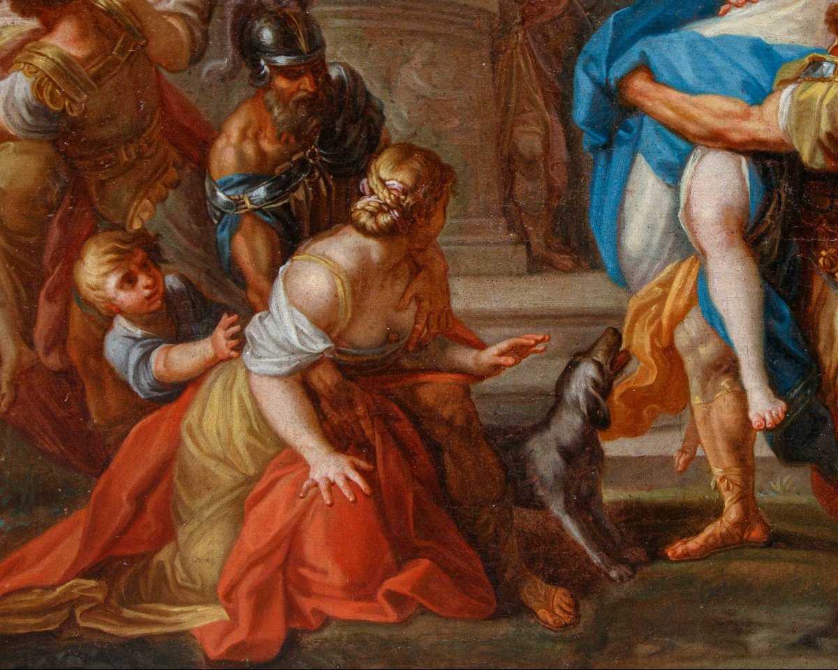 Placido Costanzi (1702 – 1759), Il ratto delle Sabine-photo-3