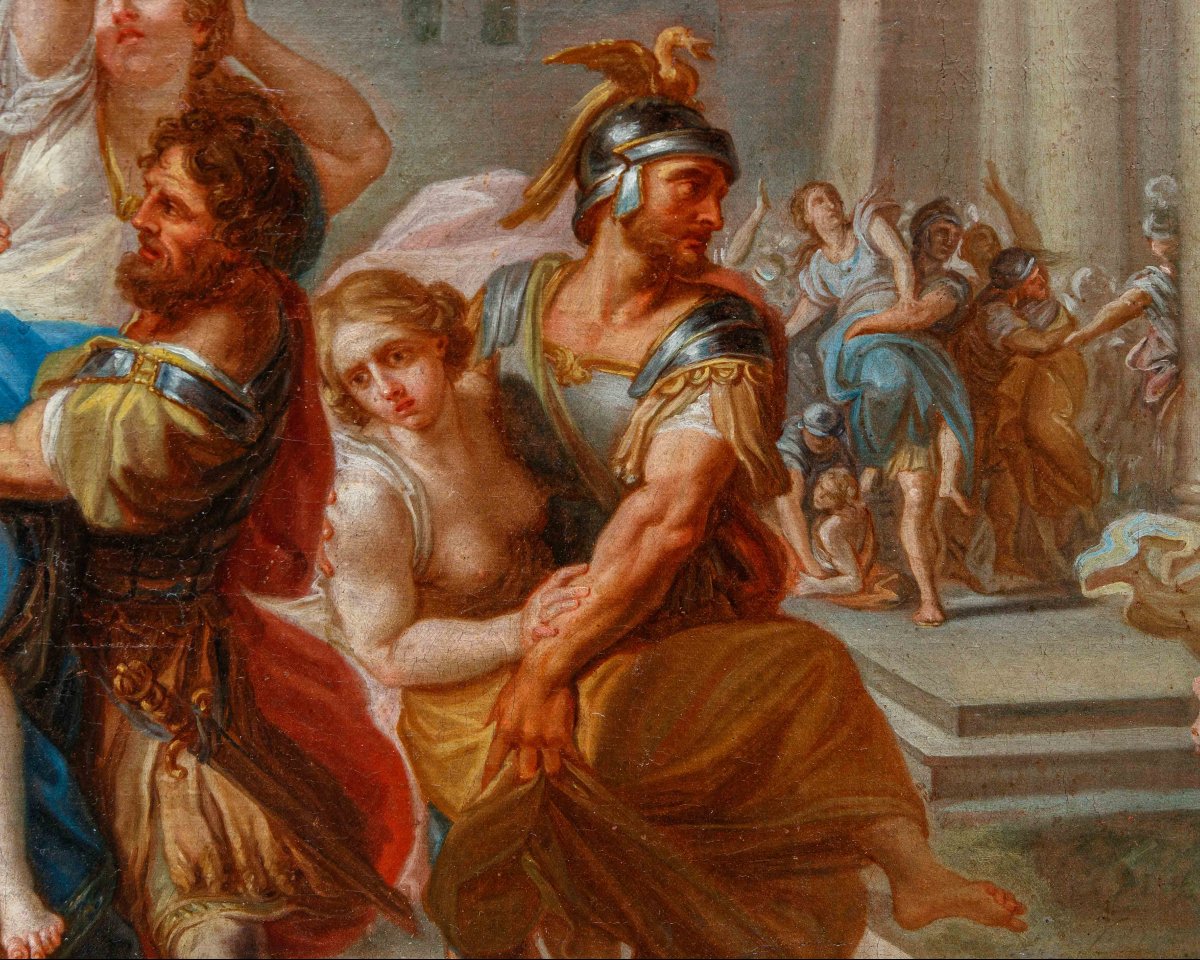Placido Costanzi (1702 – 1759), Il ratto delle Sabine-photo-4