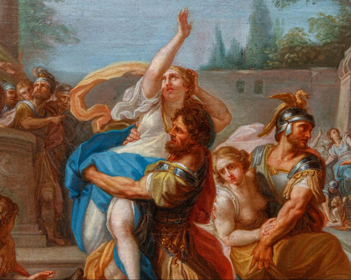 Placido Costanzi (1702 – 1759), Il ratto delle Sabine-photo-5