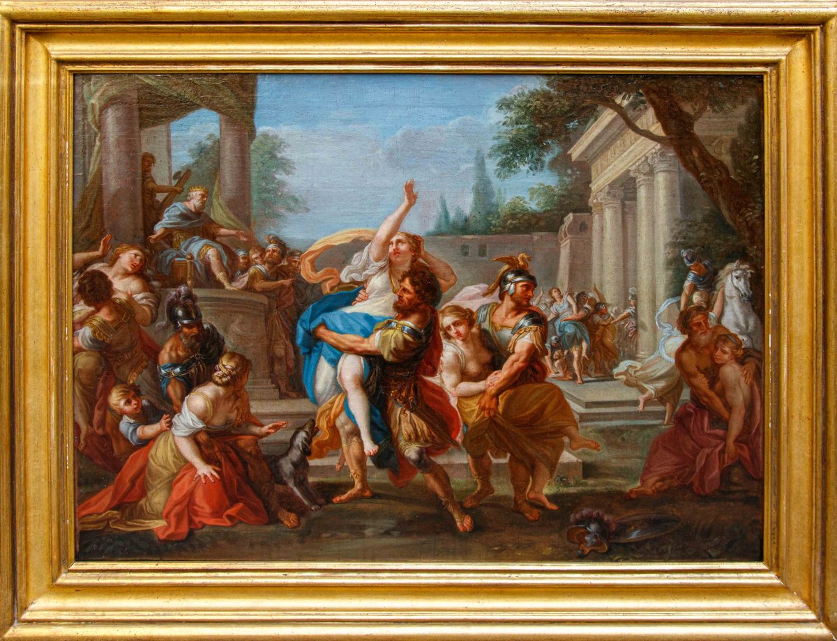 Placido Costanzi (1702 – 1759), Il ratto delle Sabine