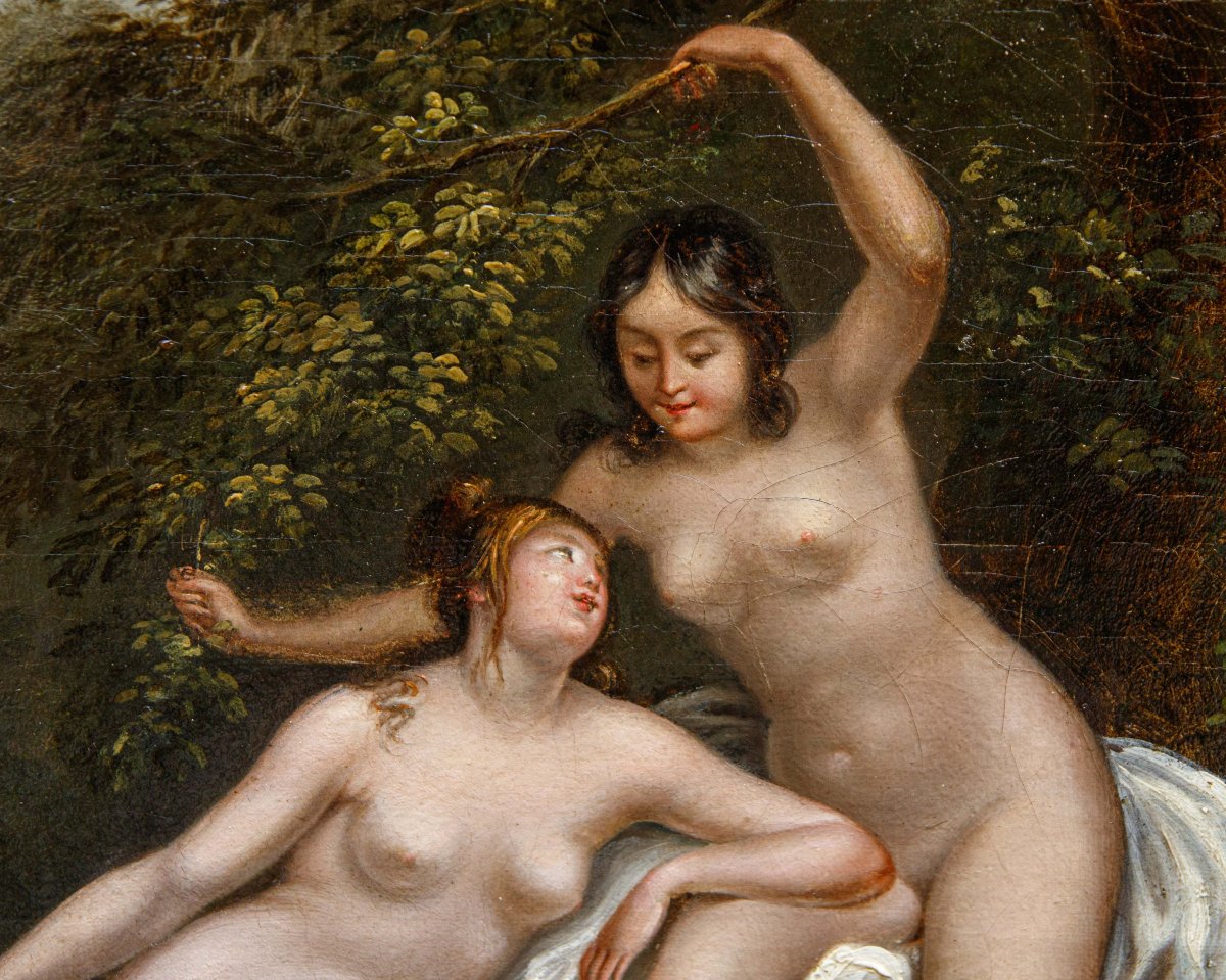 Fine del XVIII secolo - Inizio XIX secolo,Scena con Euridice e Coppia di ninfe -photo-7
