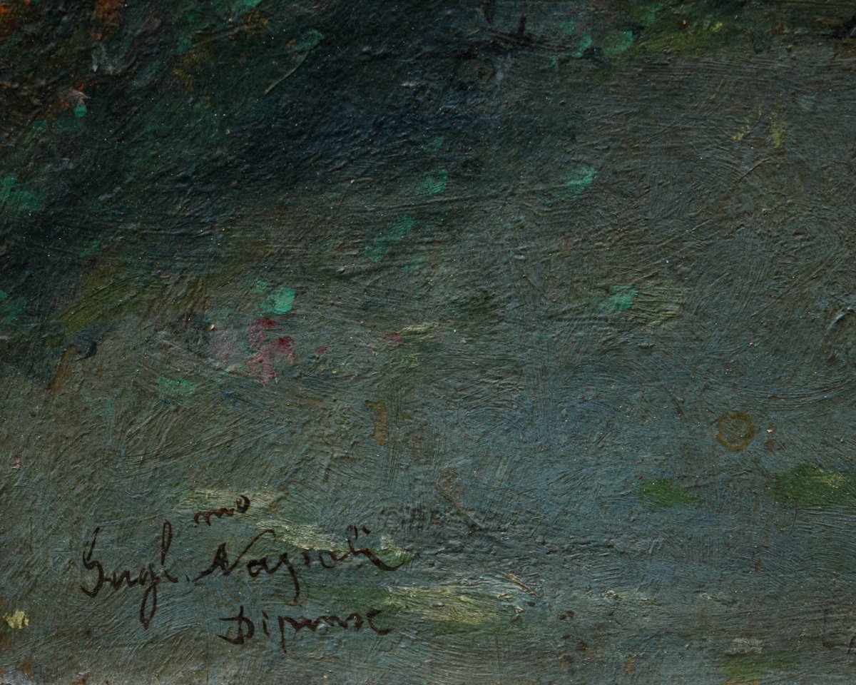 Guglielmo Napoli (Pavia 1868 – Genova 1945), Scena galante-photo-5