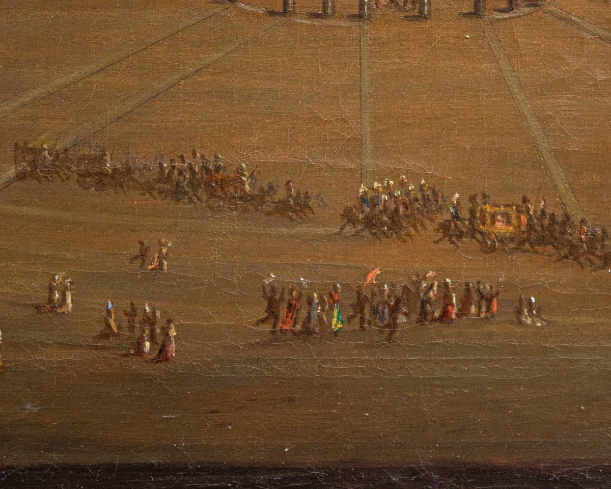 Joseph Bolzern (Kriens 1828, –Roma, 1901), Basilica di San Pietro e colonnato antistante-photo-2