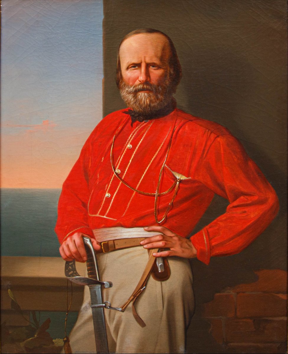 XIX secolo, Ritratto di Giuseppe Garibaldi a Caprera-photo-2