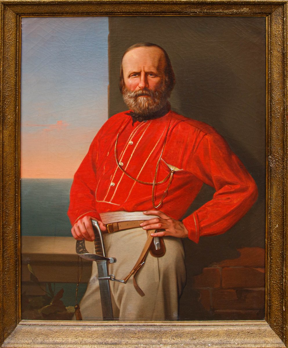 XIX secolo, Ritratto di Giuseppe Garibaldi a Caprera