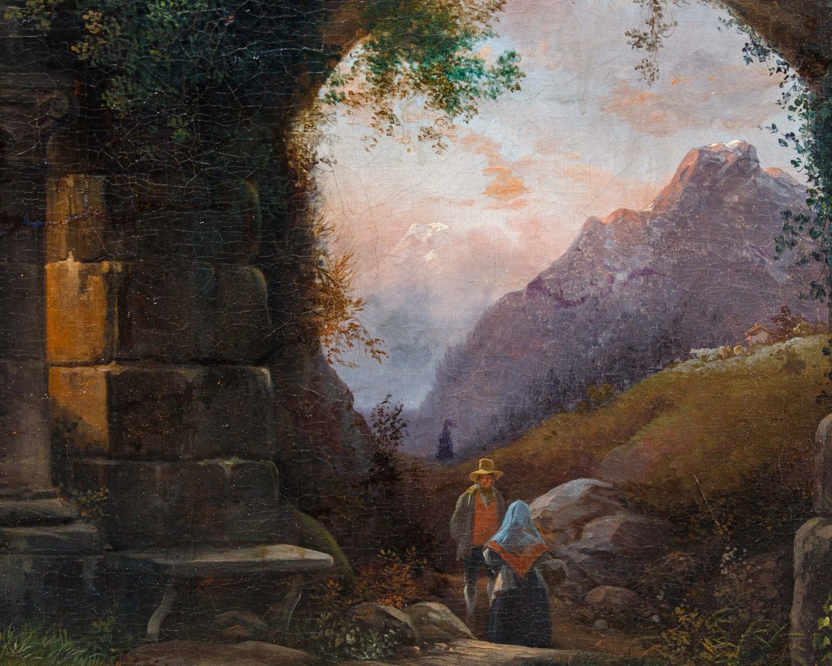 Federico Moja (Milano, 20 ottobre 1802 – Dolo (VE), 29 marzo 1885), La messa tra le rovine-photo-3
