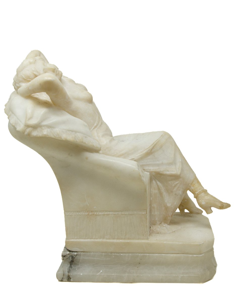 Giuseppe Gambogi (Pisa, 1862 – Firenze, 1938), Figura femminile sdraiata-photo-3