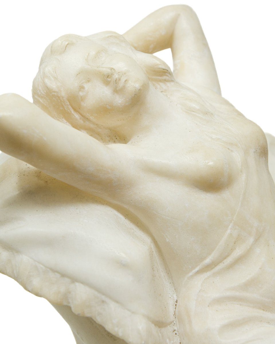 Giuseppe Gambogi (Pisa, 1862 – Firenze, 1938), Figura femminile sdraiata-photo-3