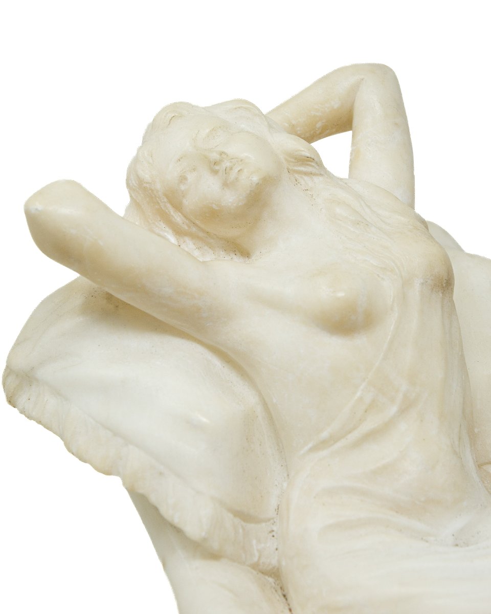 Giuseppe Gambogi (Pisa, 1862 – Firenze, 1938), Figura femminile sdraiata-photo-5