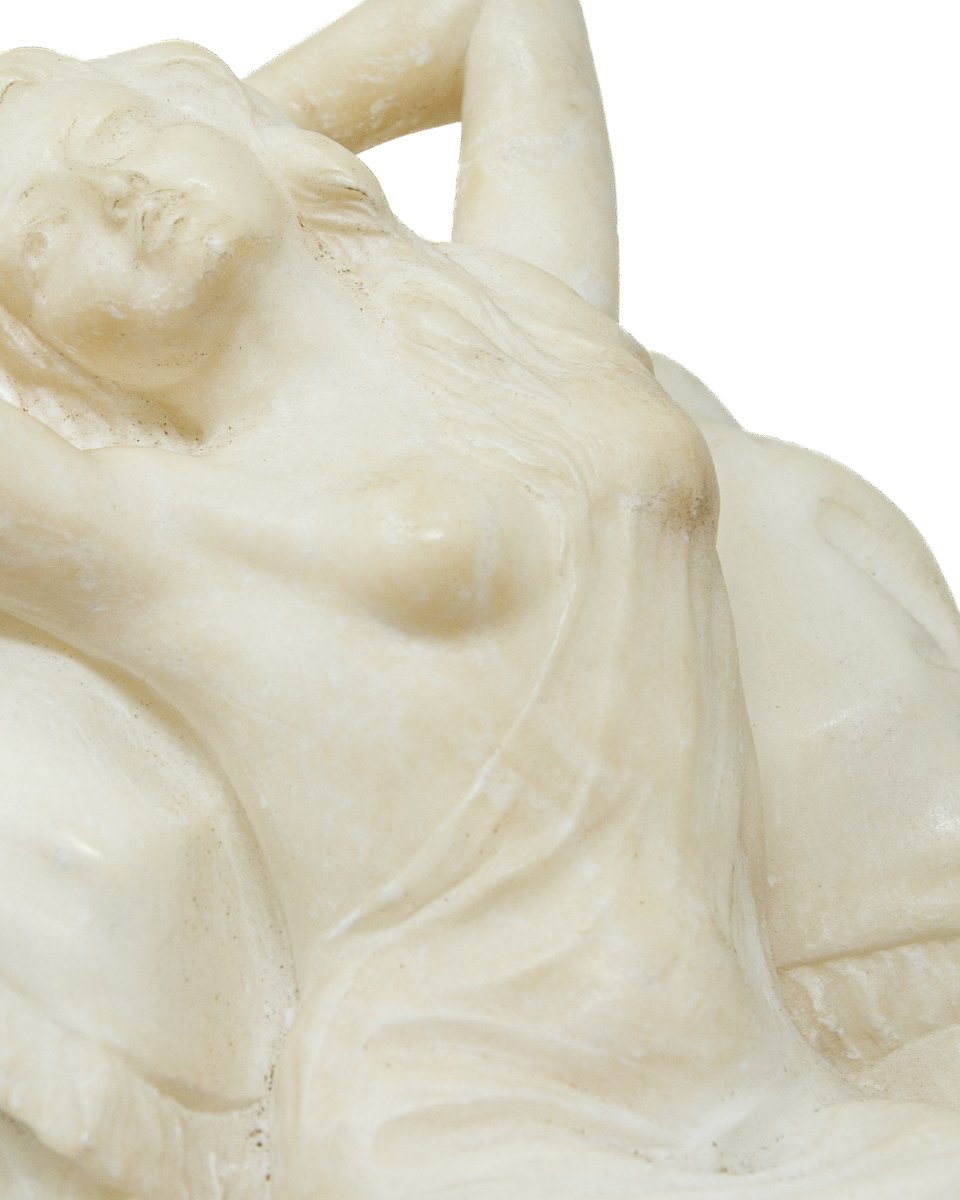 Giuseppe Gambogi (Pisa, 1862 – Firenze, 1938), Figura femminile sdraiata-photo-6