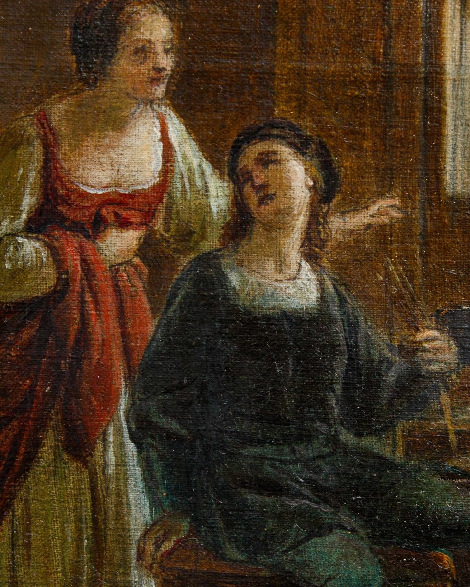 XIX secolo, Raffaello e la Fornarina nello studio-photo-6