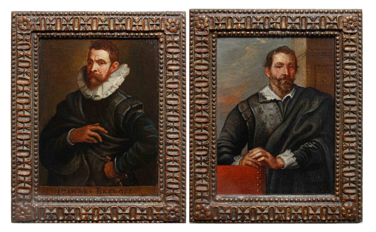 XVII secolo, Ritratti dei pittori Jan Brueghel il Vecchio e Frans Snyders
