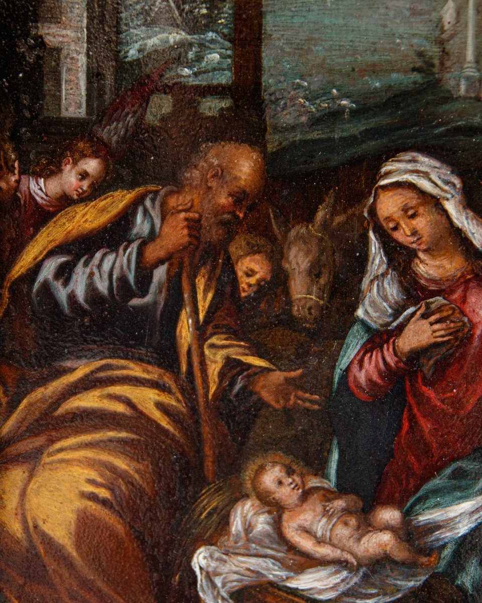 Scuola ferrarese, seconda metà del XVI secolo, Natività-photo-1