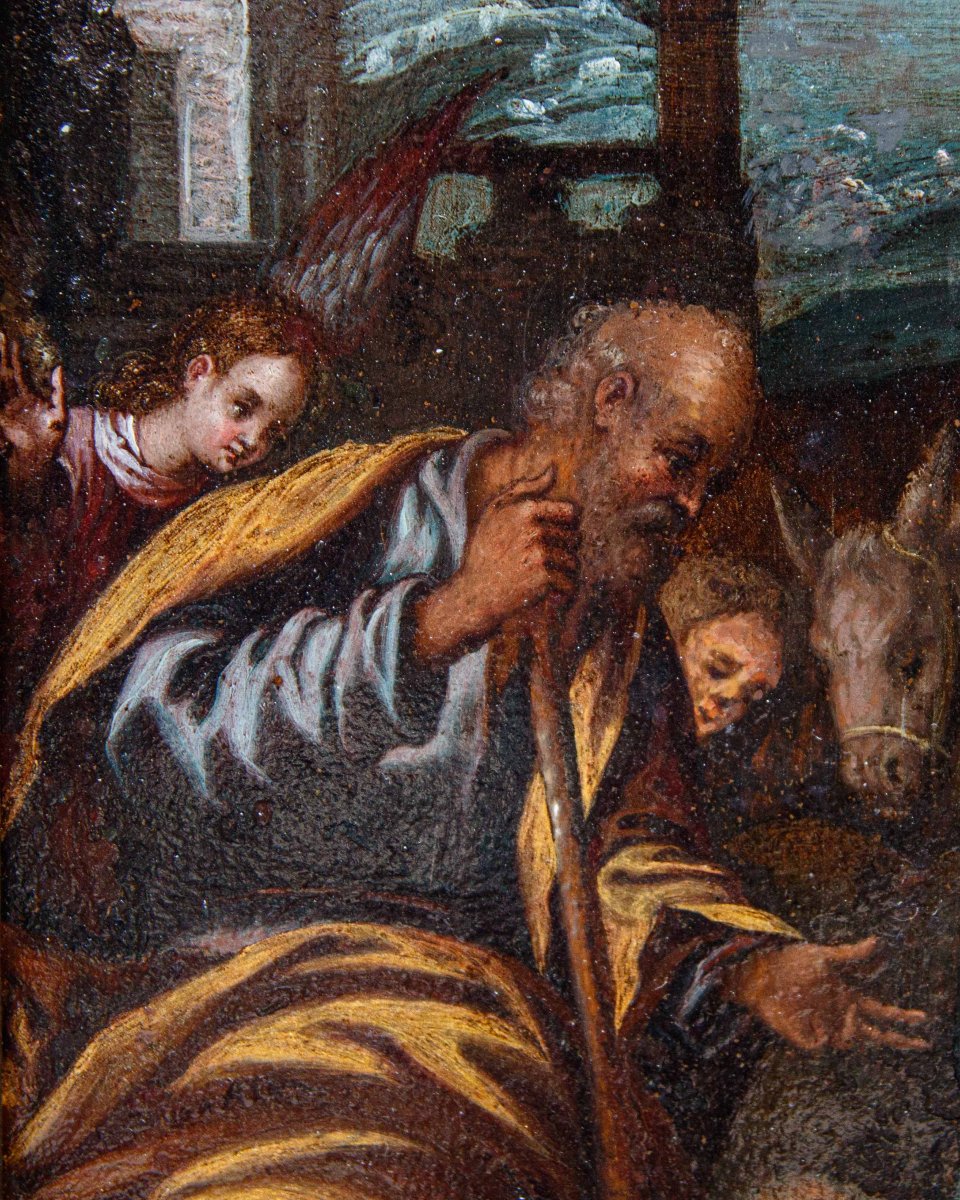 Scuola ferrarese, seconda metà del XVI secolo, Natività-photo-4