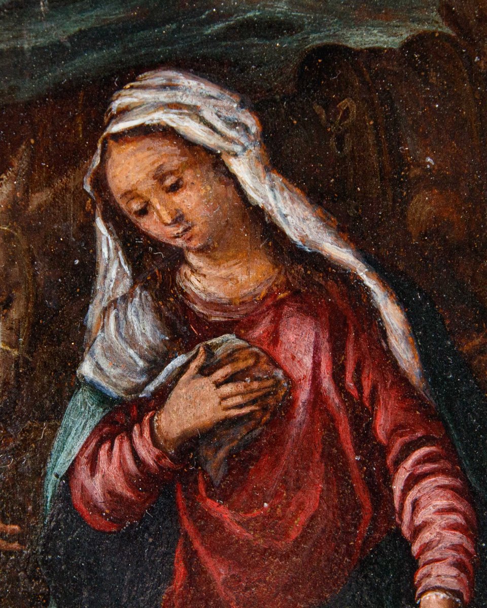 Scuola ferrarese, seconda metà del XVI secolo, Natività-photo-5