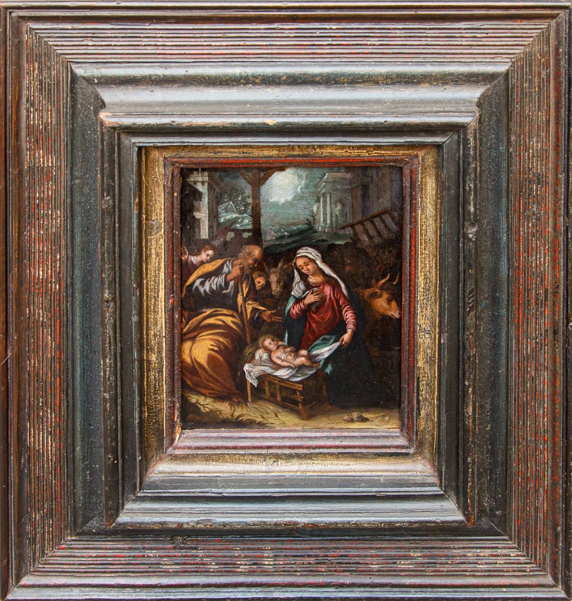 Scuola ferrarese, seconda metà del XVI secolo, Natività