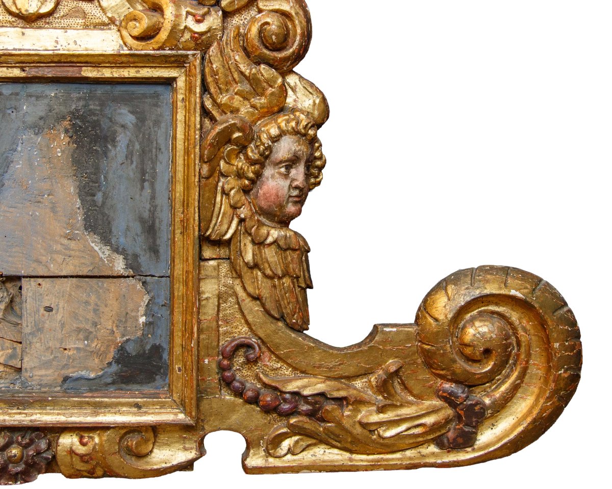 XVII secolo, Cornice con putti e volute-photo-4