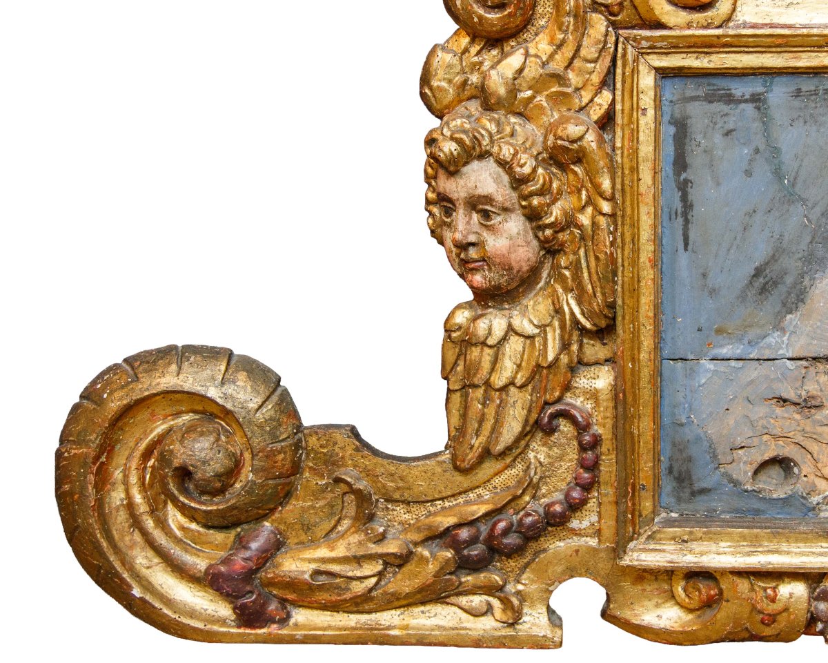 XVII secolo, Cornice con putti e volute-photo-2