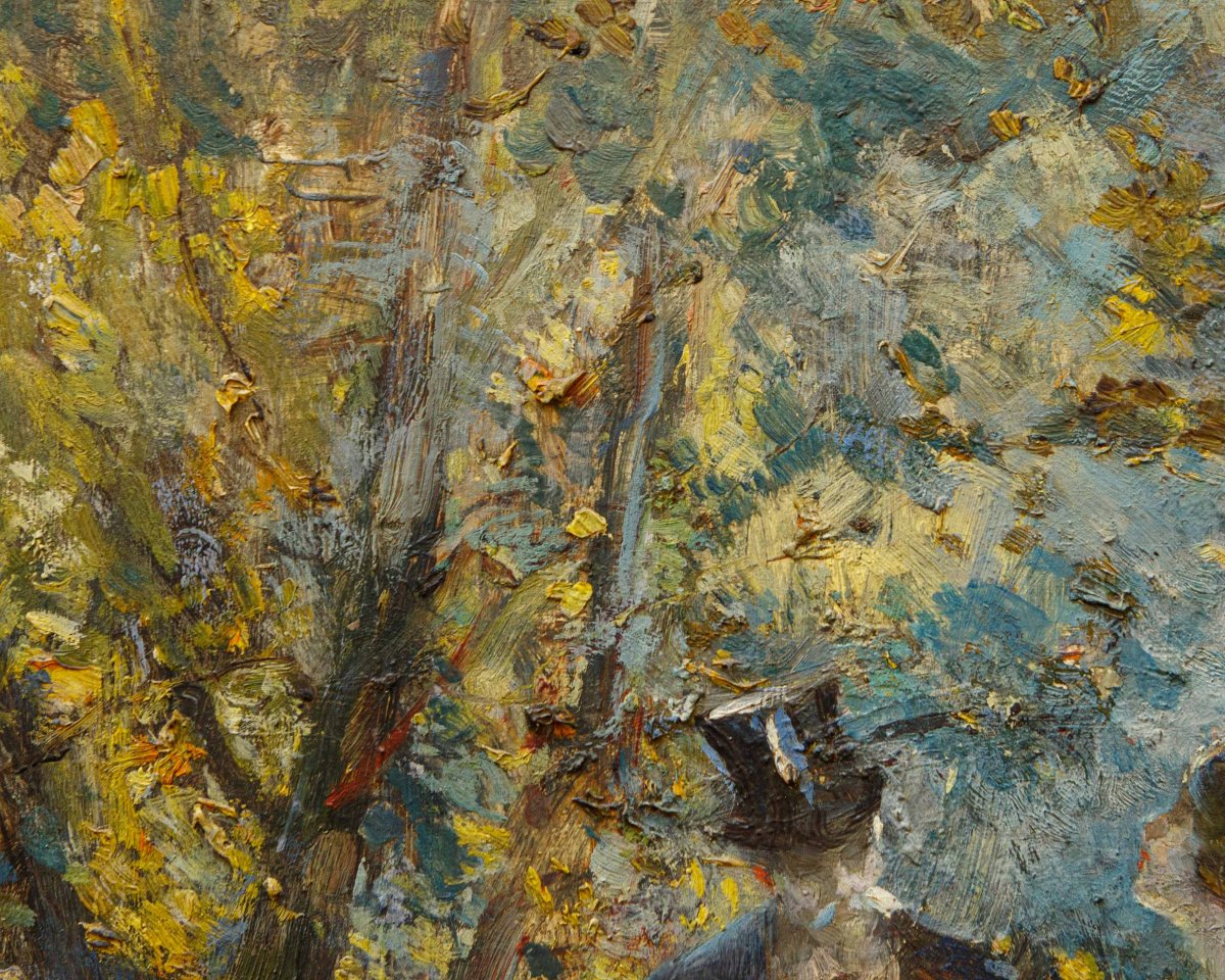 Lodovico Zambeletti (Milano, 1881 – 4 giugno 1966), Incontri al parco-photo-4