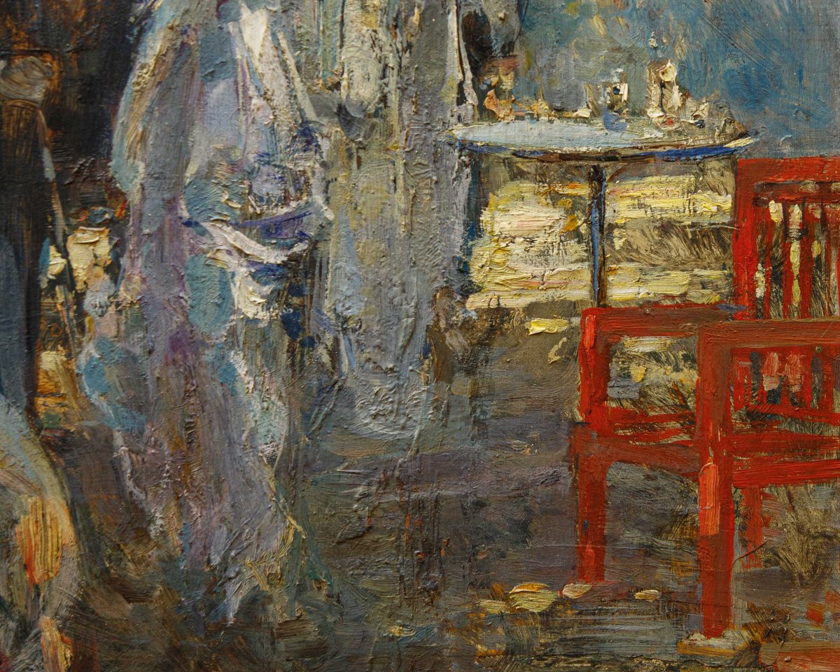 Lodovico Zambeletti (Milano, 1881 – 4 giugno 1966), Incontri al parco-photo-4