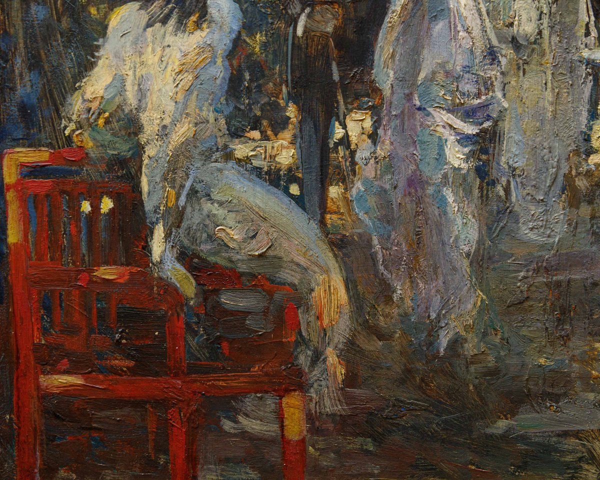 Lodovico Zambeletti (Milano, 1881 – 4 giugno 1966), Incontri al parco-photo-8