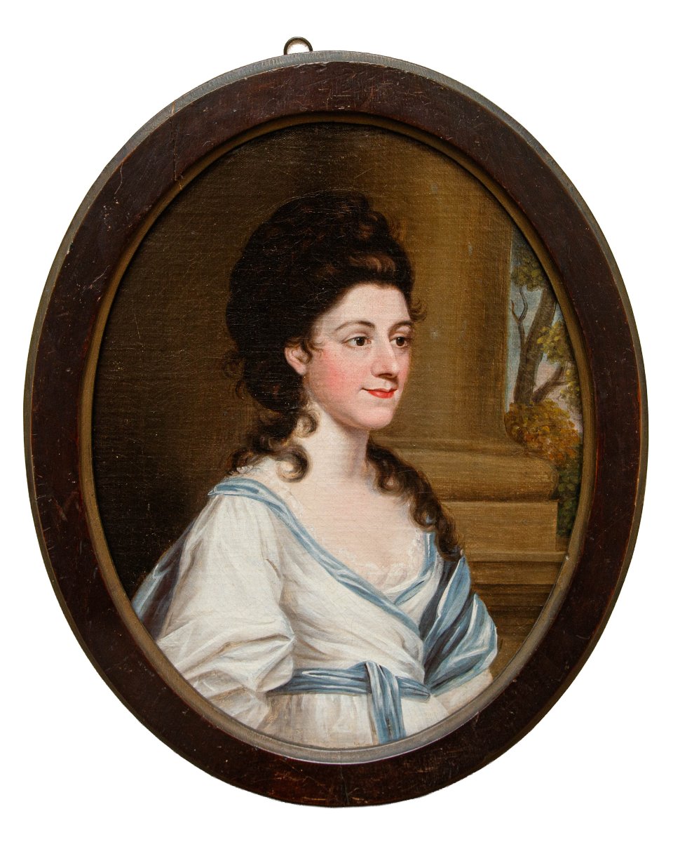 Scuola Inglese, ultimo quarto del XVIII secolo, Ritratti di famiglia-photo-3