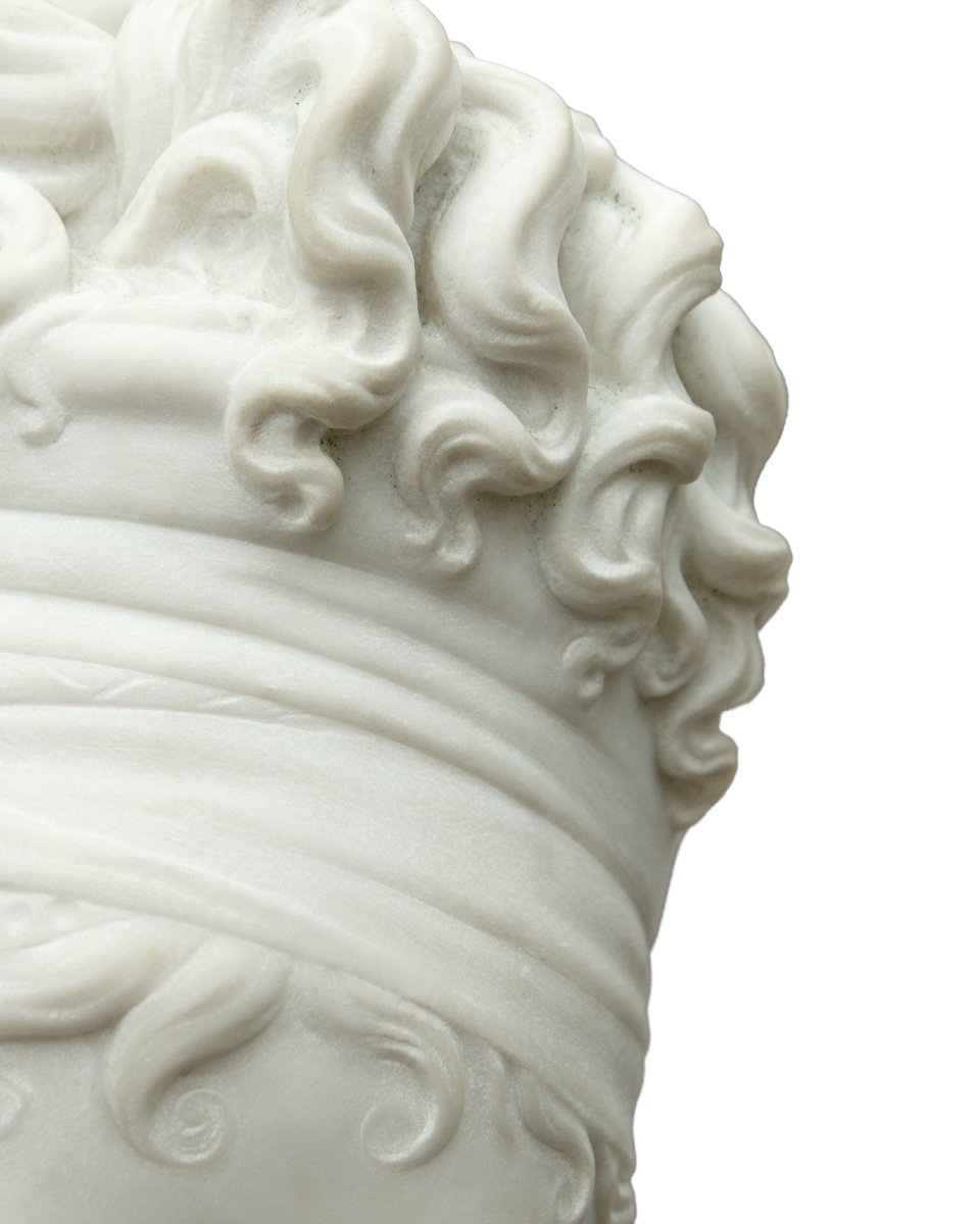 XIX secolo, da Joseph Chinard (Lione, 1756 - 1813), Busto di Madame Recamier-photo-3