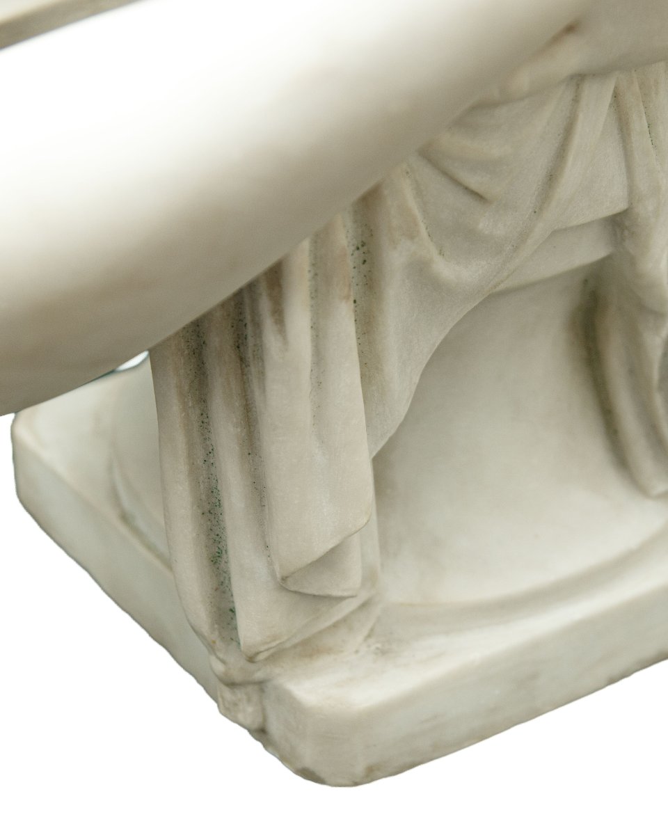 XIX secolo, da Joseph Chinard (Lione, 1756 - 1813), Busto di Madame Recamier-photo-4