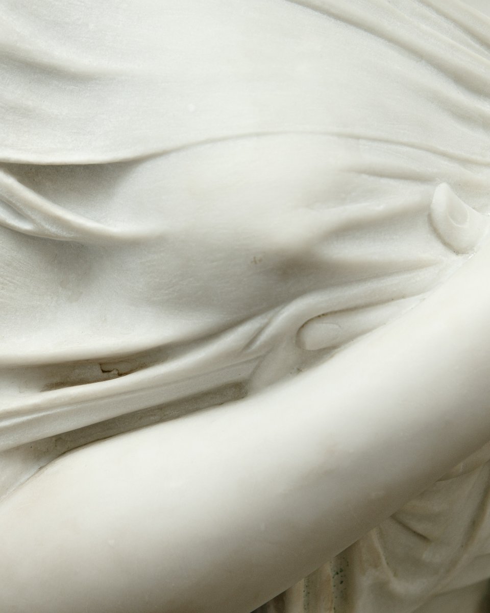 XIX secolo, da Joseph Chinard (Lione, 1756 - 1813), Busto di Madame Recamier-photo-5
