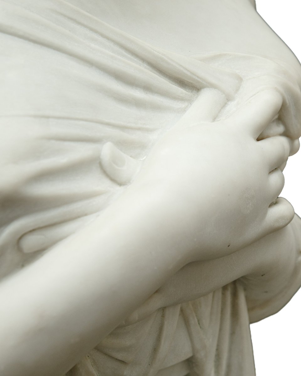 XIX secolo, da Joseph Chinard (Lione, 1756 - 1813), Busto di Madame Recamier-photo-6