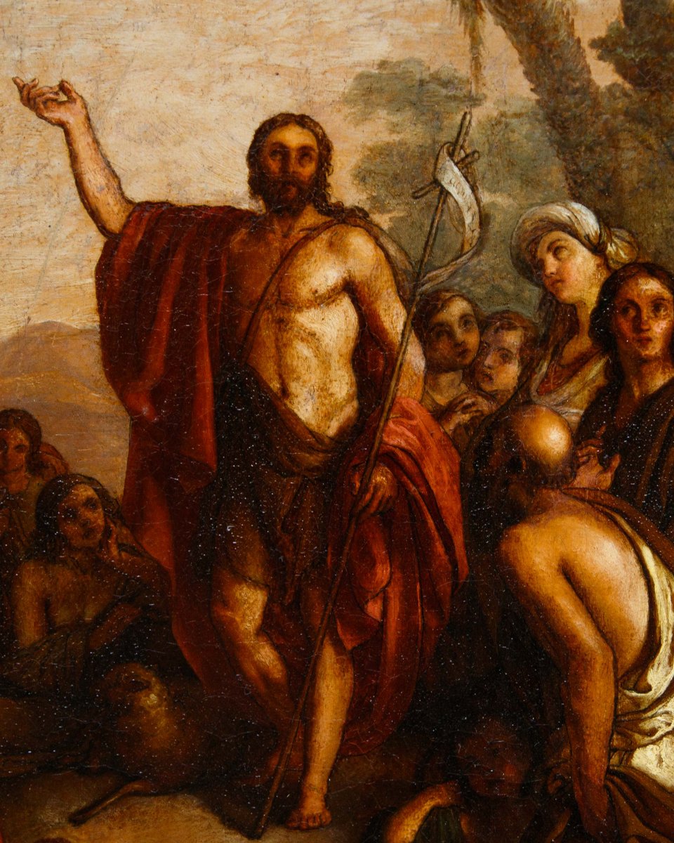 Scuola Lombarda, XIX secolo, Predica del Battista-photo-4