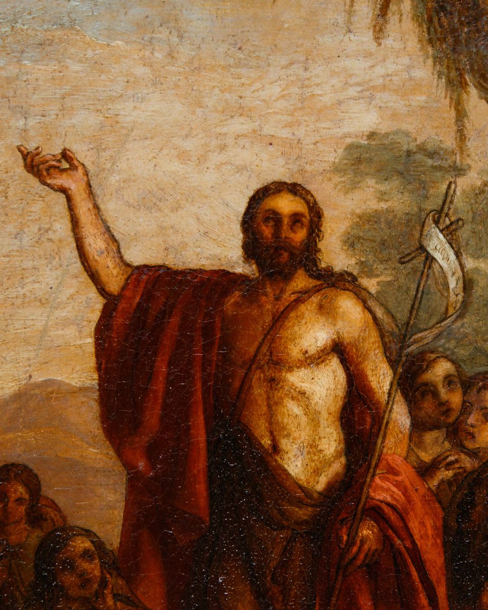 Scuola Lombarda, XIX secolo, Predica del Battista-photo-1