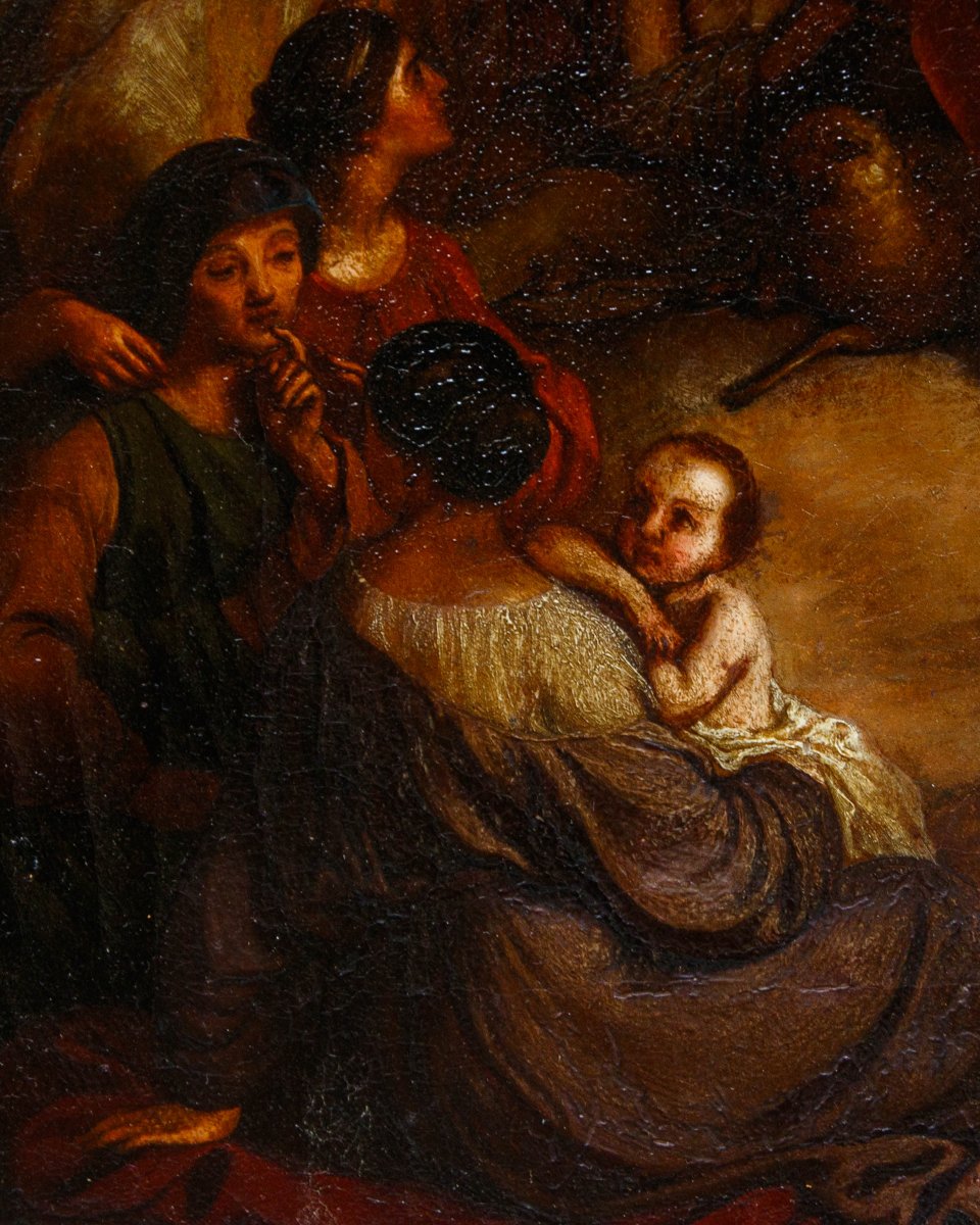 Scuola Lombarda, XIX secolo, Predica del Battista-photo-4