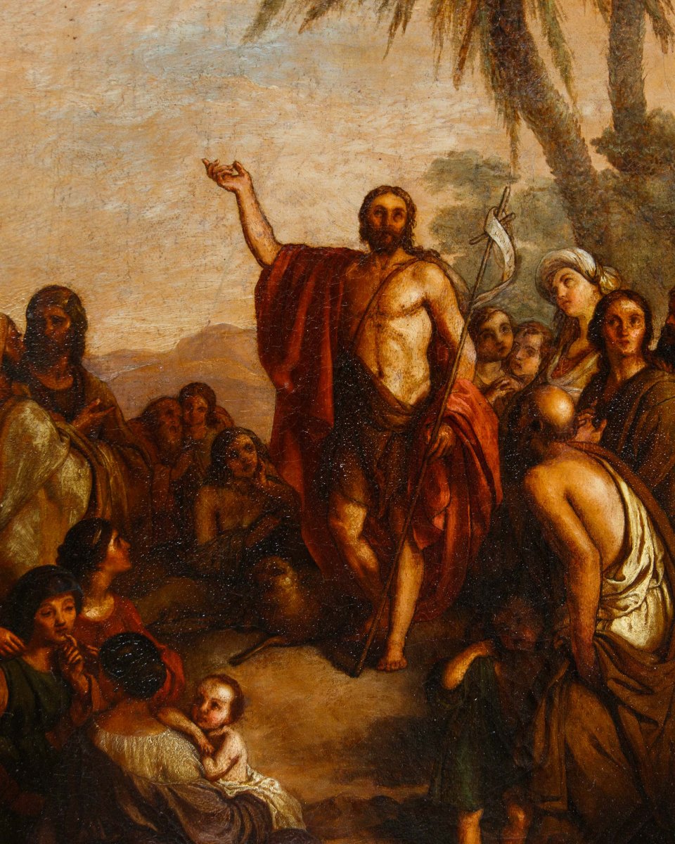 Scuola Lombarda, XIX secolo, Predica del Battista-photo-6