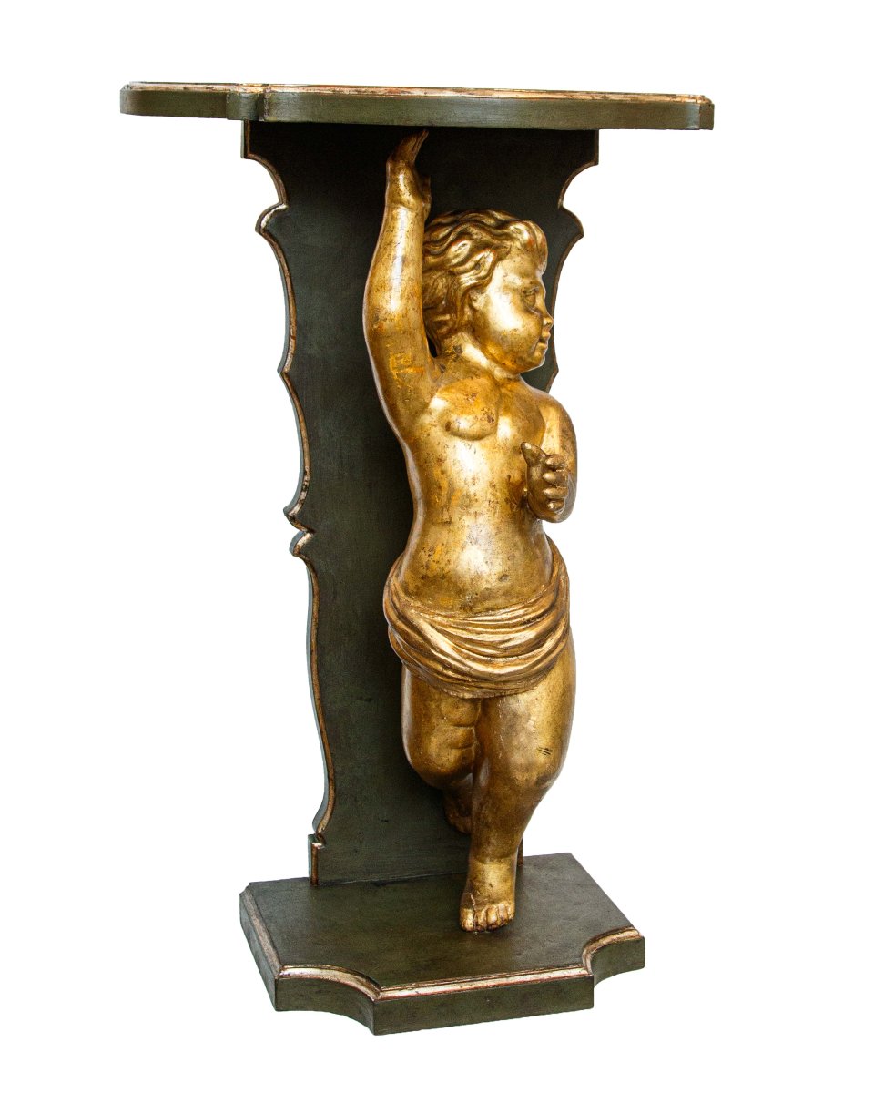 XVIII secolo, Consolle con putti-photo-2
