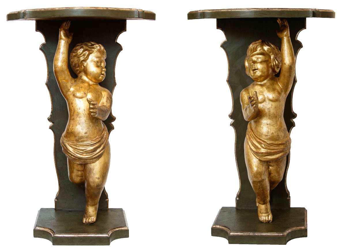 XVIII secolo, Consolle con putti