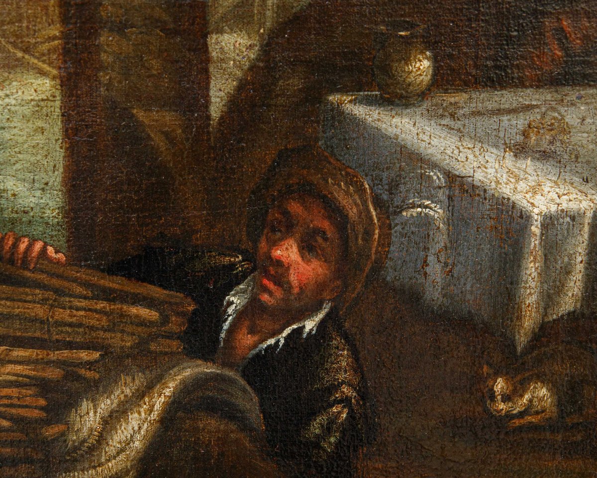 Francesco Dal Ponte, detto Francesco Bassano, bottega di, Allegoria dell'inverno-photo-7