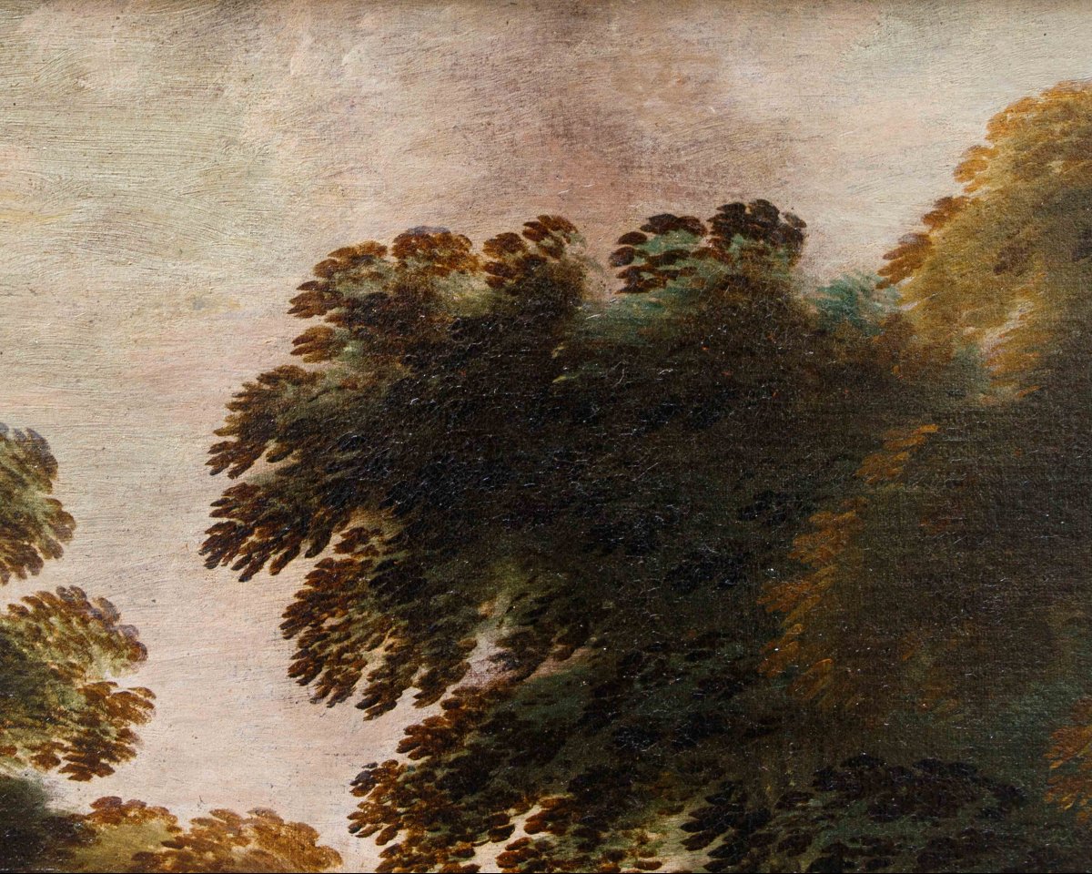 Seguace di Jacques van der Wijen (Amsterdam 1586 – 1638), Caccia al cervo-photo-1