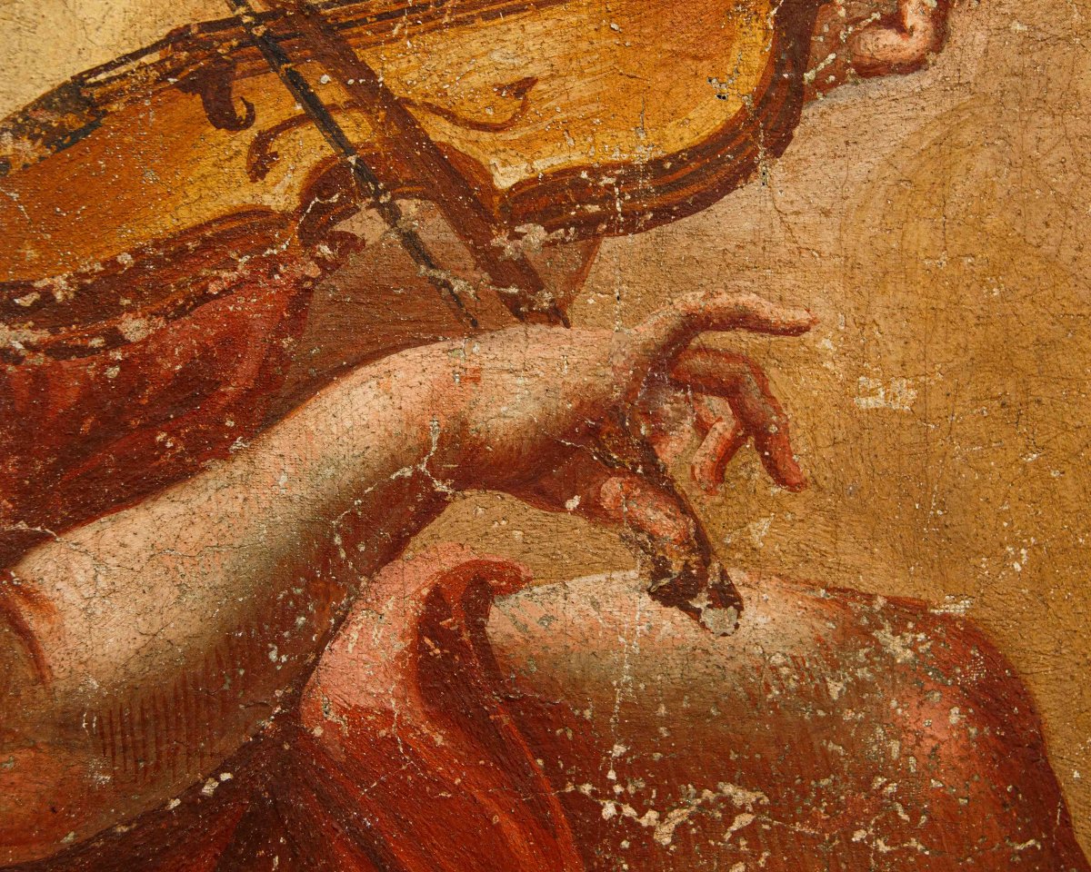 XVII secolo, Amorino che suona il violino-photo-1