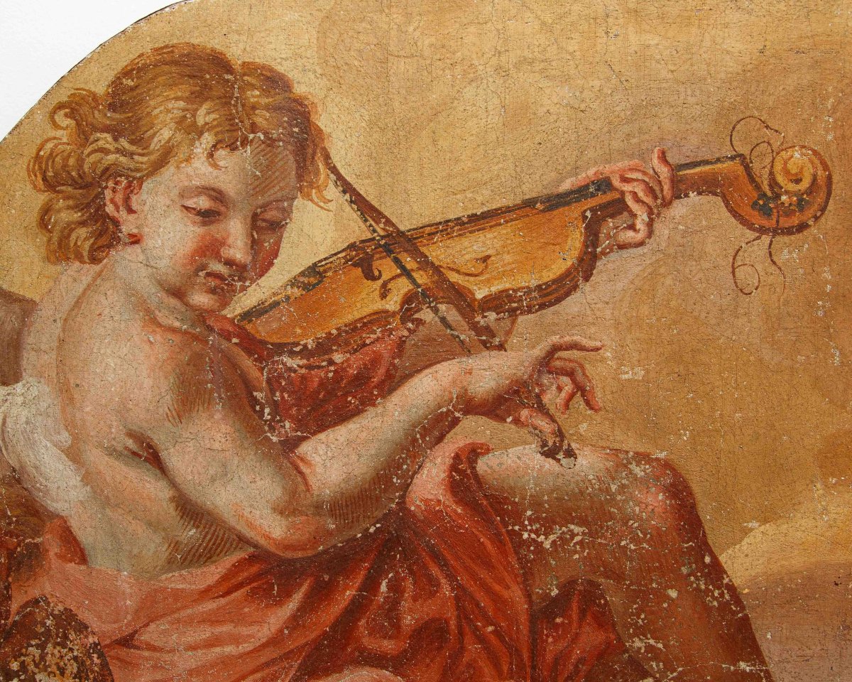 XVII secolo, Amorino che suona il violino-photo-2