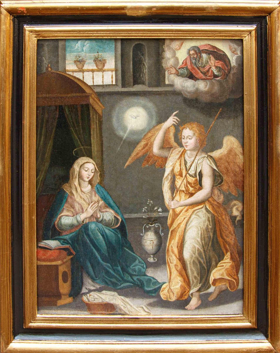 Suola emiliana, XVI secolo, Annunciazione