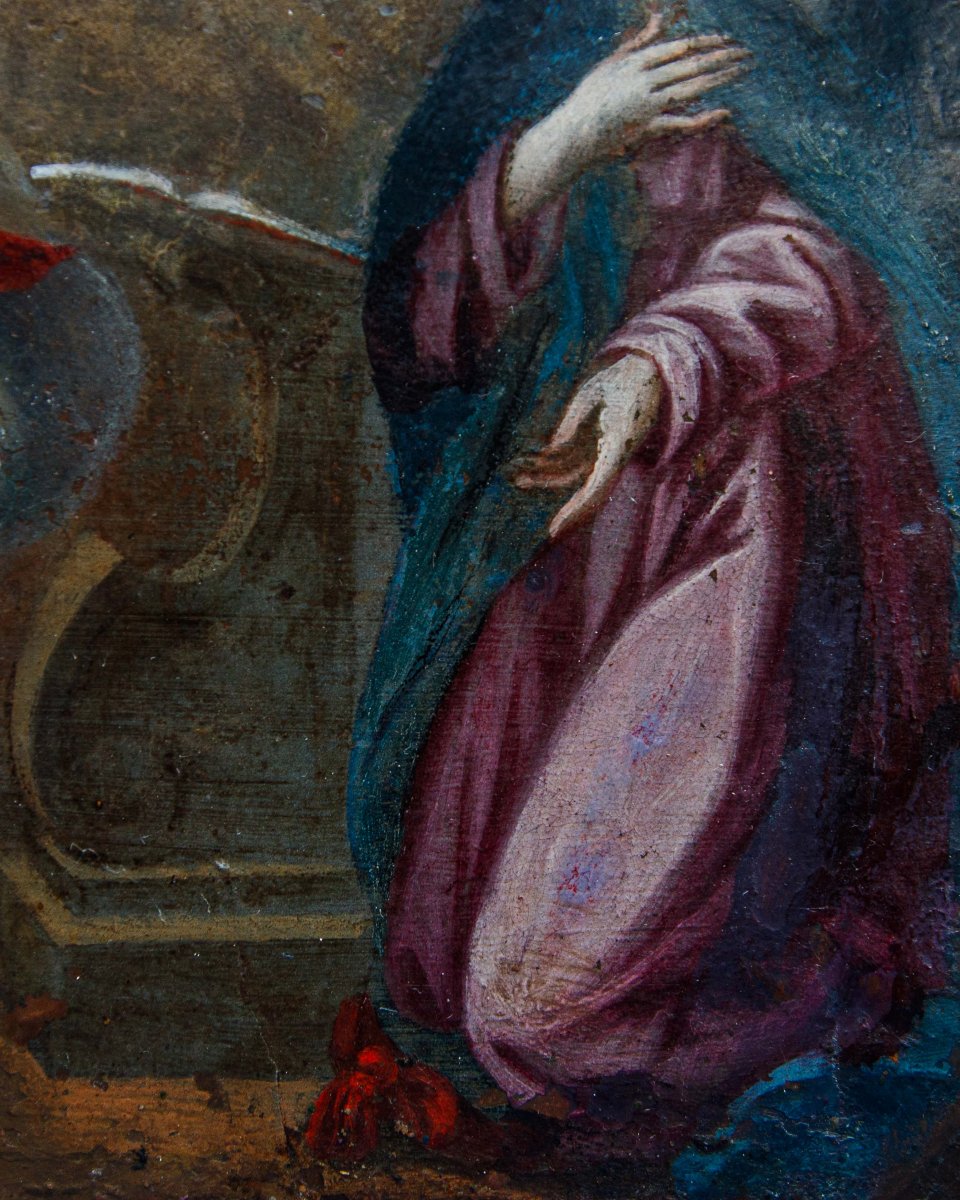 Scuola lombarda, XVII secolo, Annunciazione-photo-1