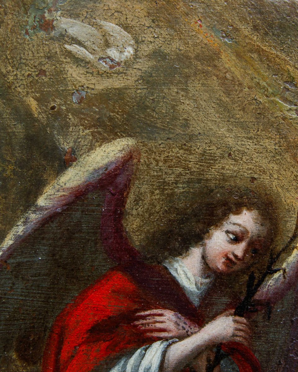 Scuola lombarda, XVII secolo, Annunciazione-photo-6