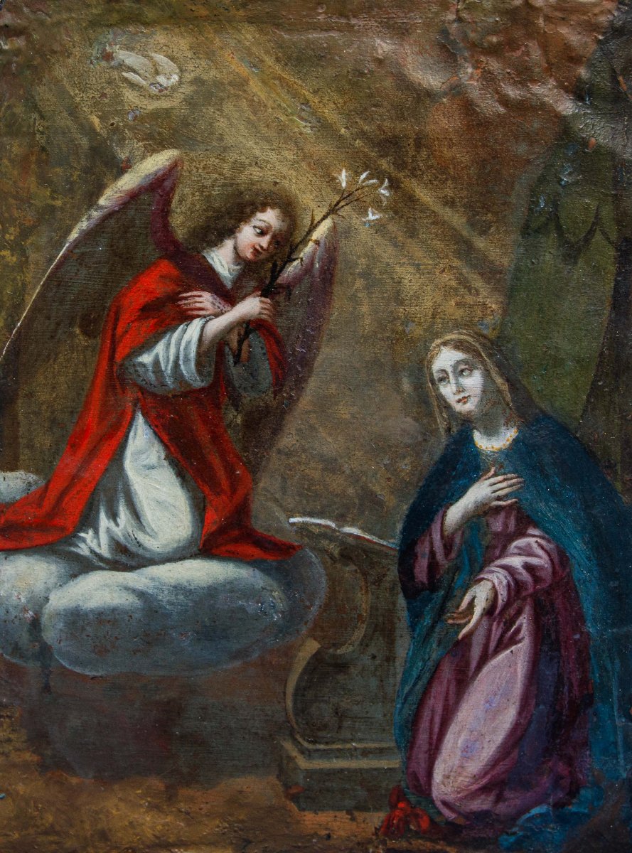 Scuola lombarda, XVII secolo, Annunciazione