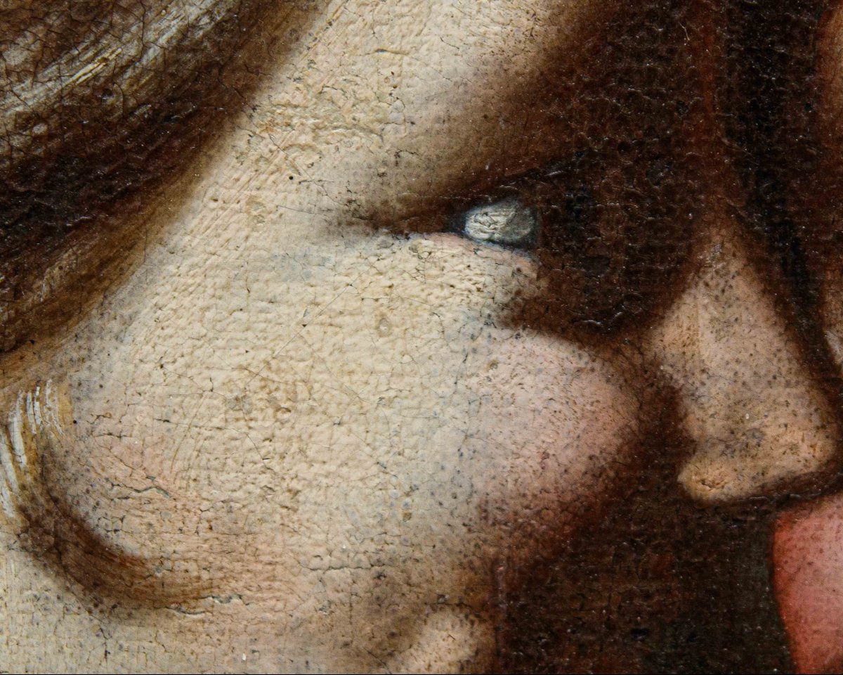 Giovanni Antonio Galli, detto lo Spadarino(Roma, 1585 – 1652) (attr.), Coppia di putti-photo-2