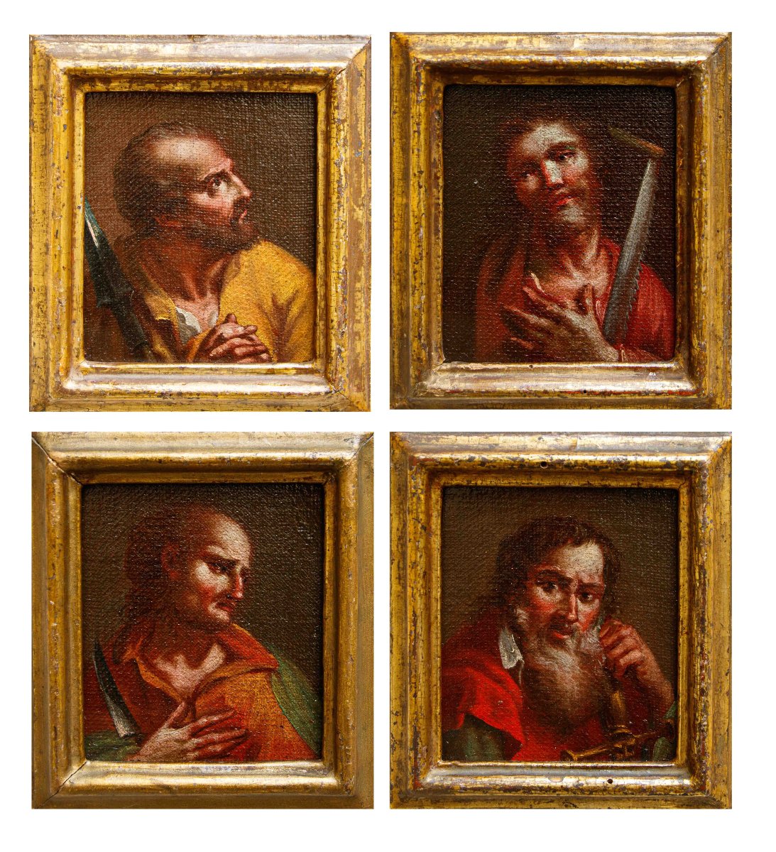 Antonio Marinetti, detto il Chiozzotto (Chioggia, 1719 – Venezia, 1796), Quattro santi