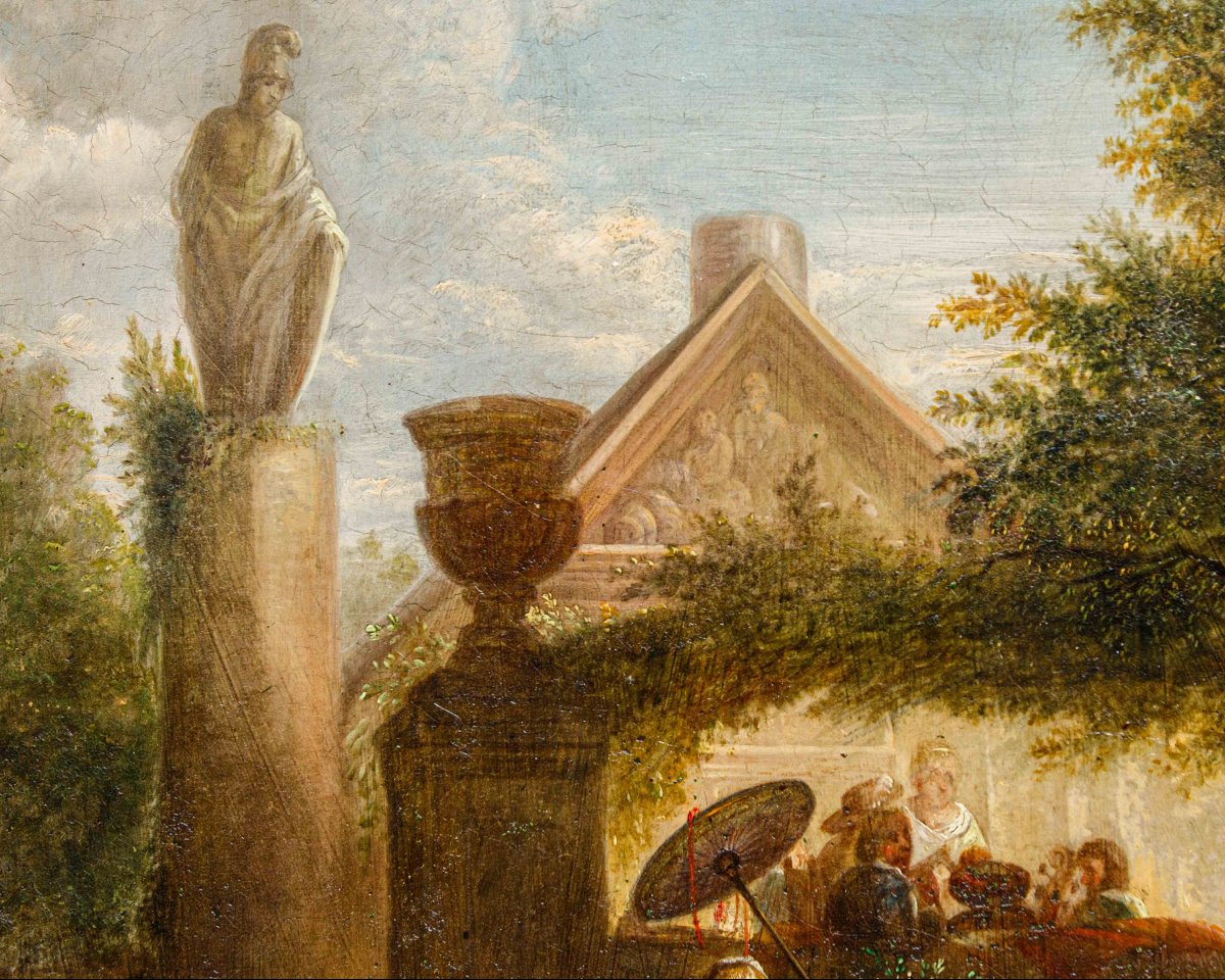 Carel van Falens (Anversa, 1683 – Parigi, 1733), Scena di genere-photo-4